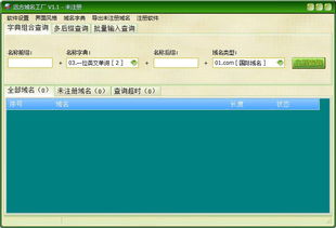 域名批量查詢工具 遠(yuǎn)方域名工廠 v1.1 官方版下載 9553下載